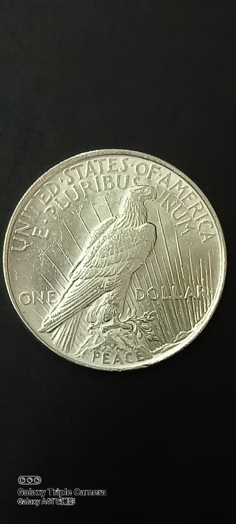 1922年 ピース1ドル 銀貨 - メルカリ