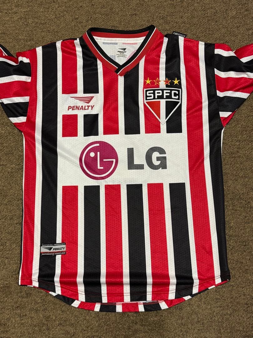 SPFC Penalty ジャージ 赤・黒・白 PENALTY（ペナルティ） サッカー フットサル ヘリテージ クラシコ