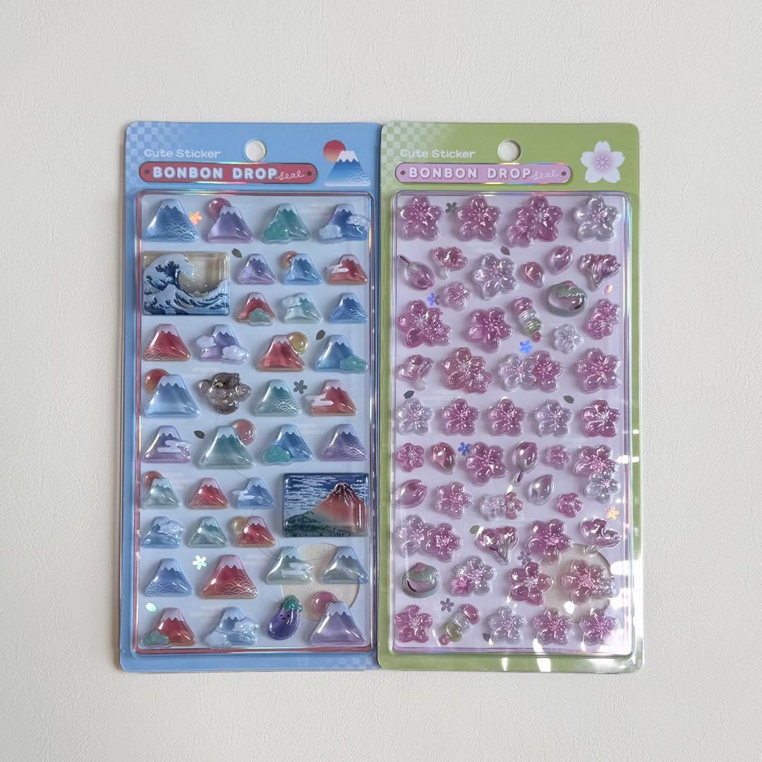正規品 ボンボンドロップシール 和柄 9種類セット クーリア - メルカリ