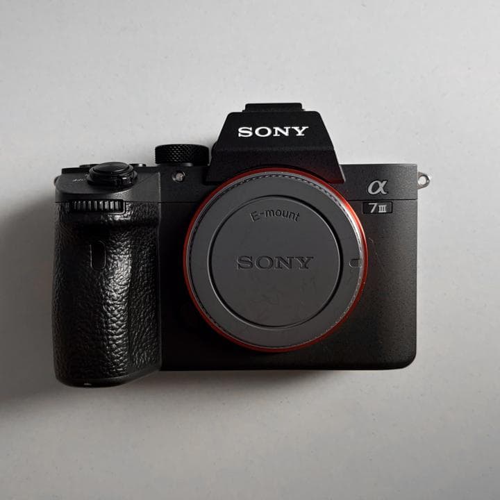 Sony α7 III ミラーレスカメラ 本体（ボディ） バッテリー付き - メルカリ