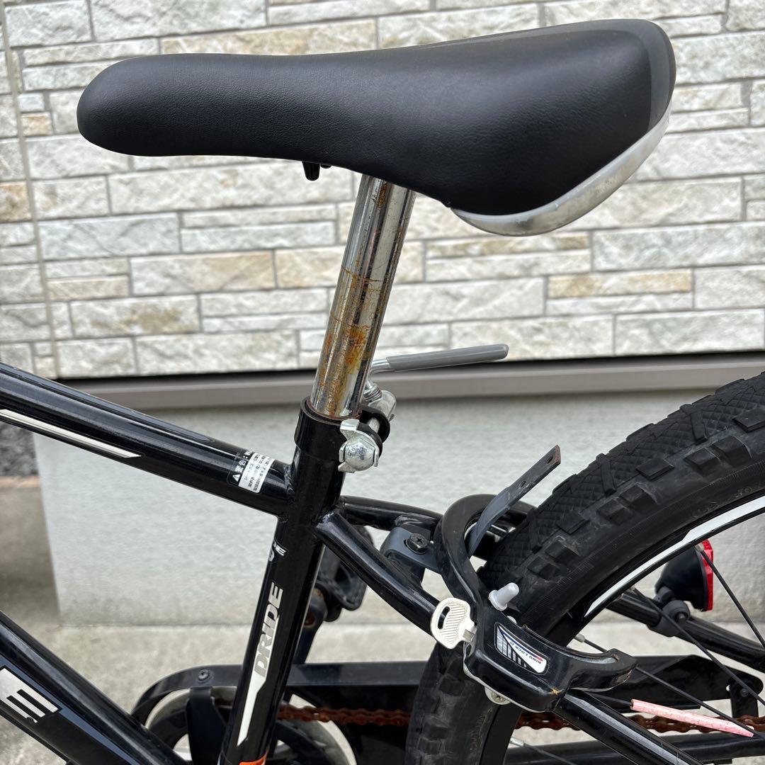 訳あり！人気！ドライド 24インチ 自転車 黒赤 引き取り限定 - メルカリ
