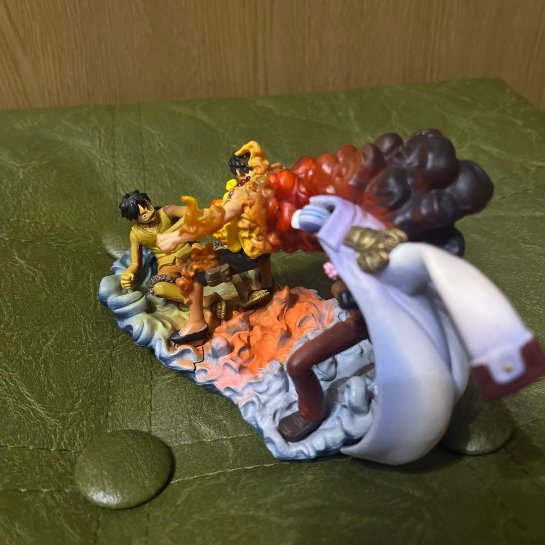 ワンピース ログボックス マリンフォード　ジオラマフィギュア　7点