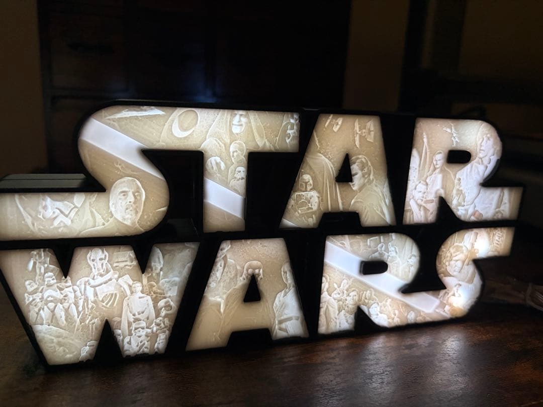 多色 スターウォーズ STARWARS ライト リモコン付き