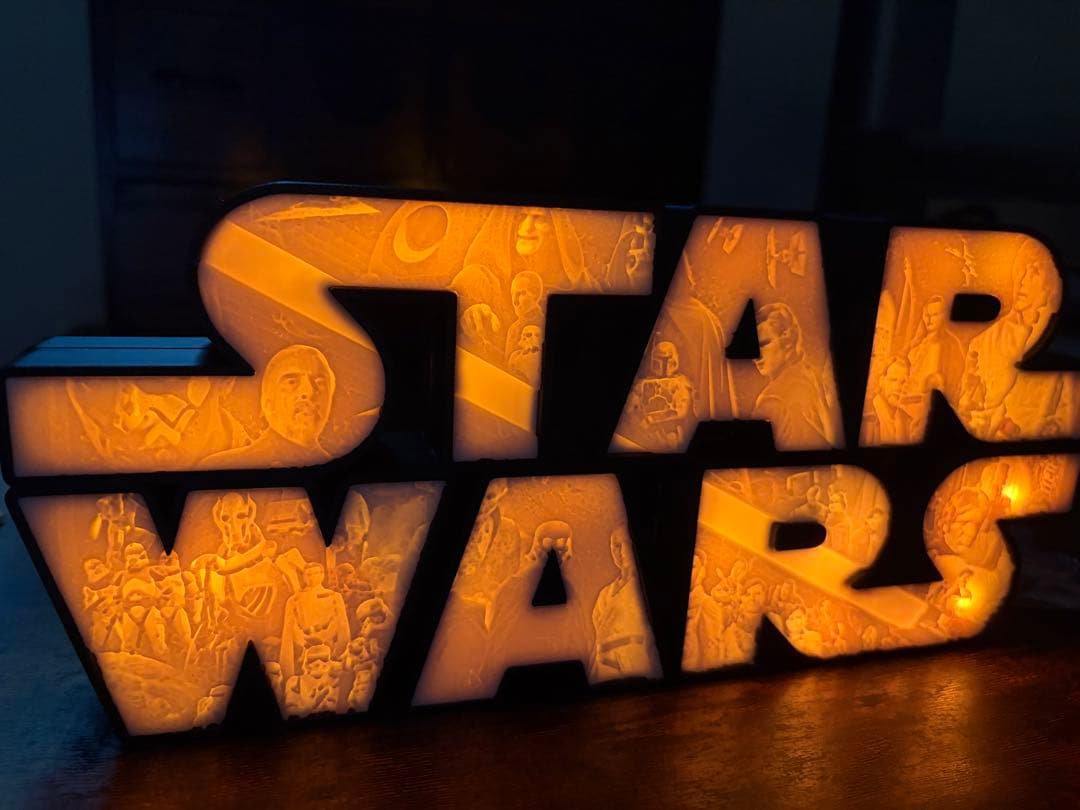 多色 スターウォーズ STARWARS ライト リモコン付き