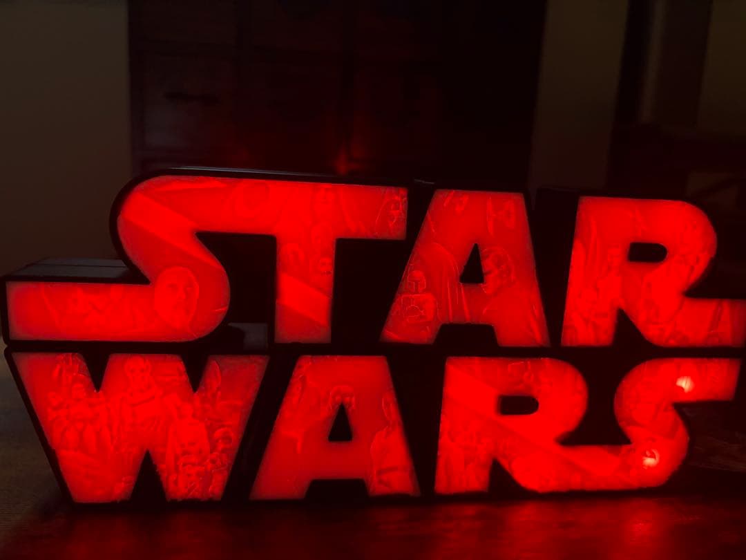 多色 スターウォーズ STARWARS ライト リモコン付き