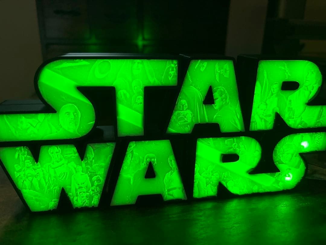 多色 スターウォーズ STARWARS ライト リモコン付き