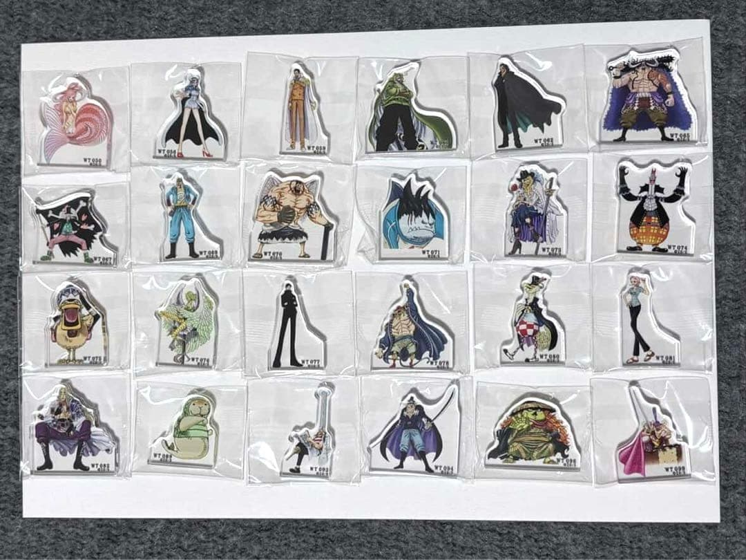 ONE PIECE アクリルminiブロック 48種 まとめ売り 新品未開封