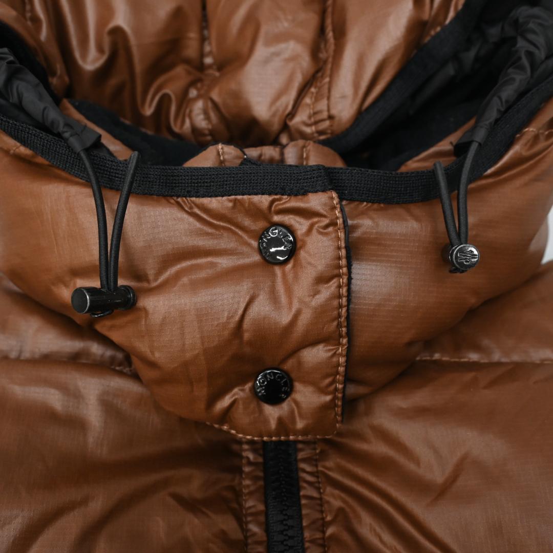 48086☆冬 モンクレール MOKACINE ダウンコート モカシン* - メルカリ