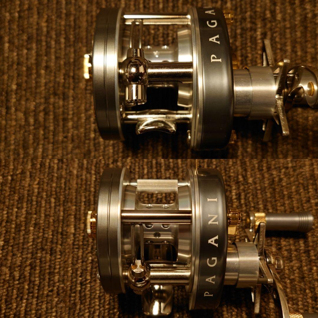 新品メガバスx五十鈴パガーニP200Lブラックパール/ゴールド シルバー