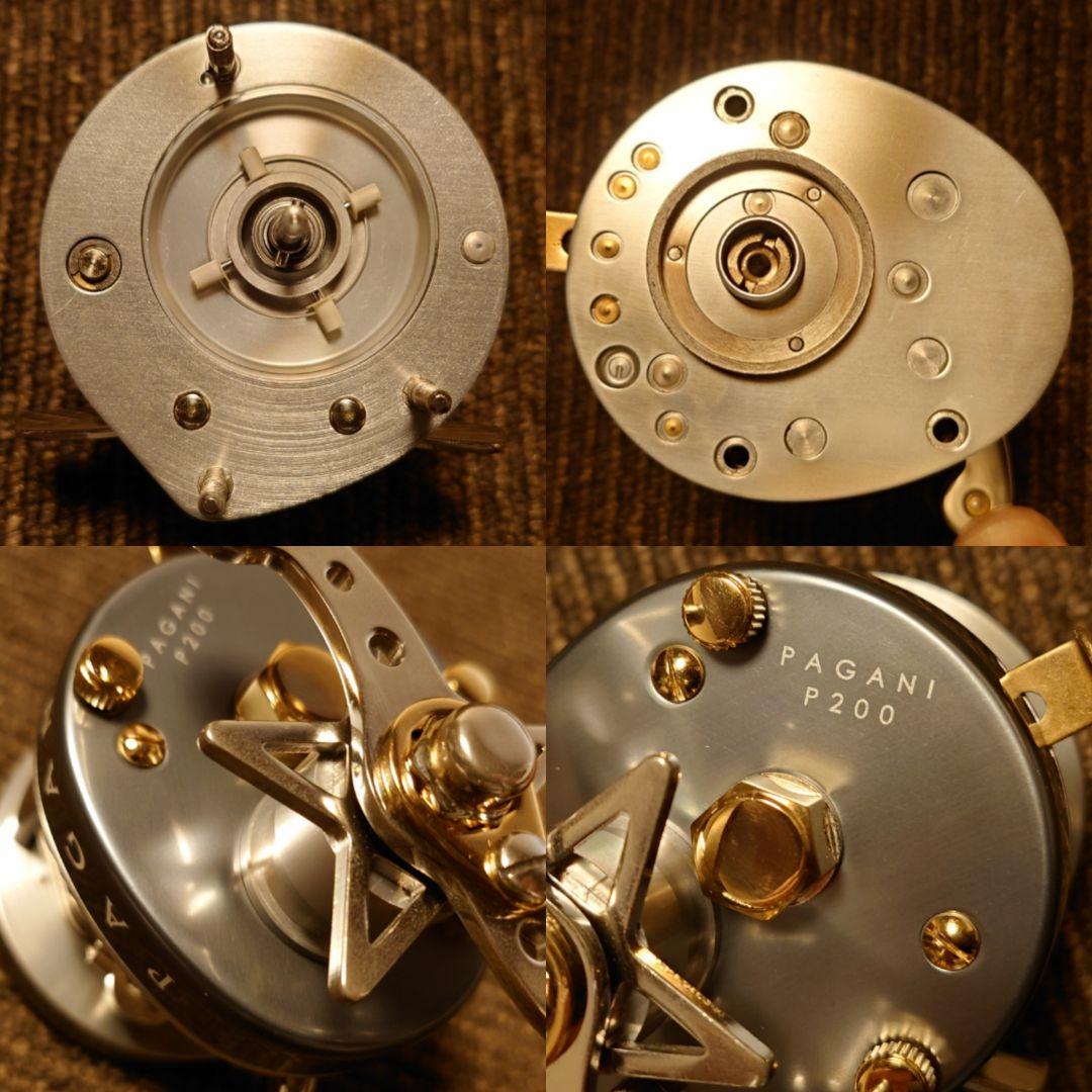 新品メガバスx五十鈴パガーニP200Lブラックパール/ゴールド シルバー