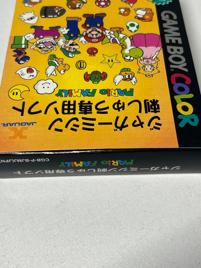 ゲームボーイカラー ジャガーミシン刺しゅう専用ソフト マリオ