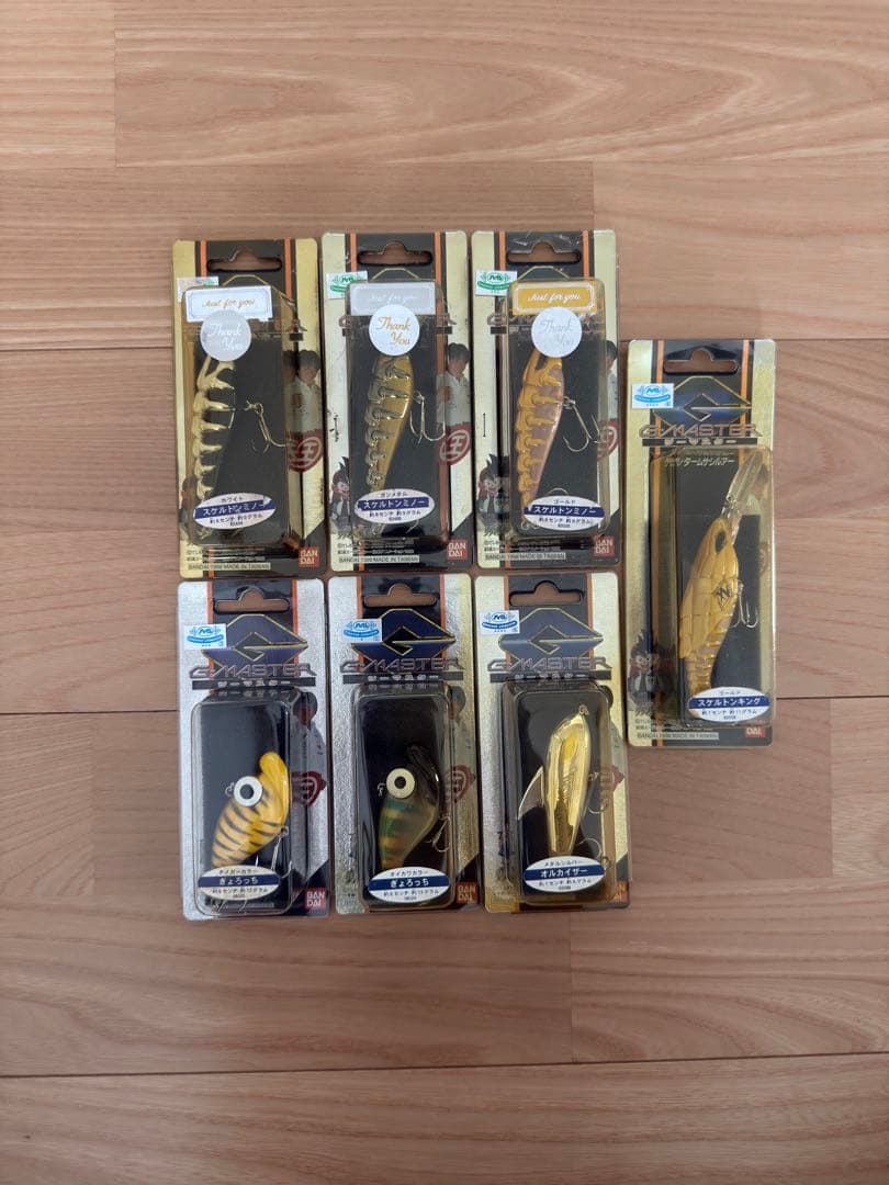 グランダー武蔵 GYMASTER ルアー7個セット バンダイ バンダイ グランダー武蔵 スケルトンG | 京都さらとが