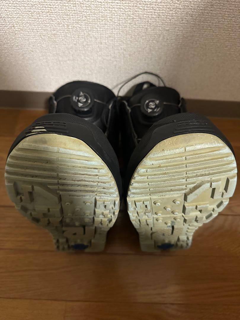 BURTON スノーボードブーツ ブラック/ライトブルー 24.5cm boa