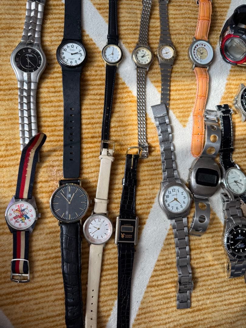 ジャンク時計セット 多様なデザイン動作未確認 - メルカリ