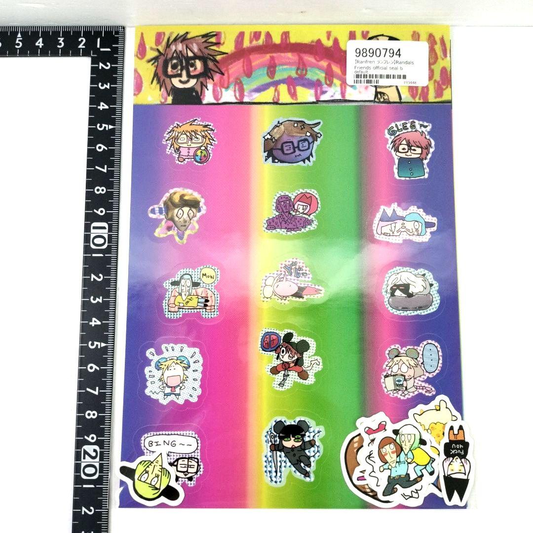 未開封 Ranfren ランフレン オフィシャル シール & アクスタ セット