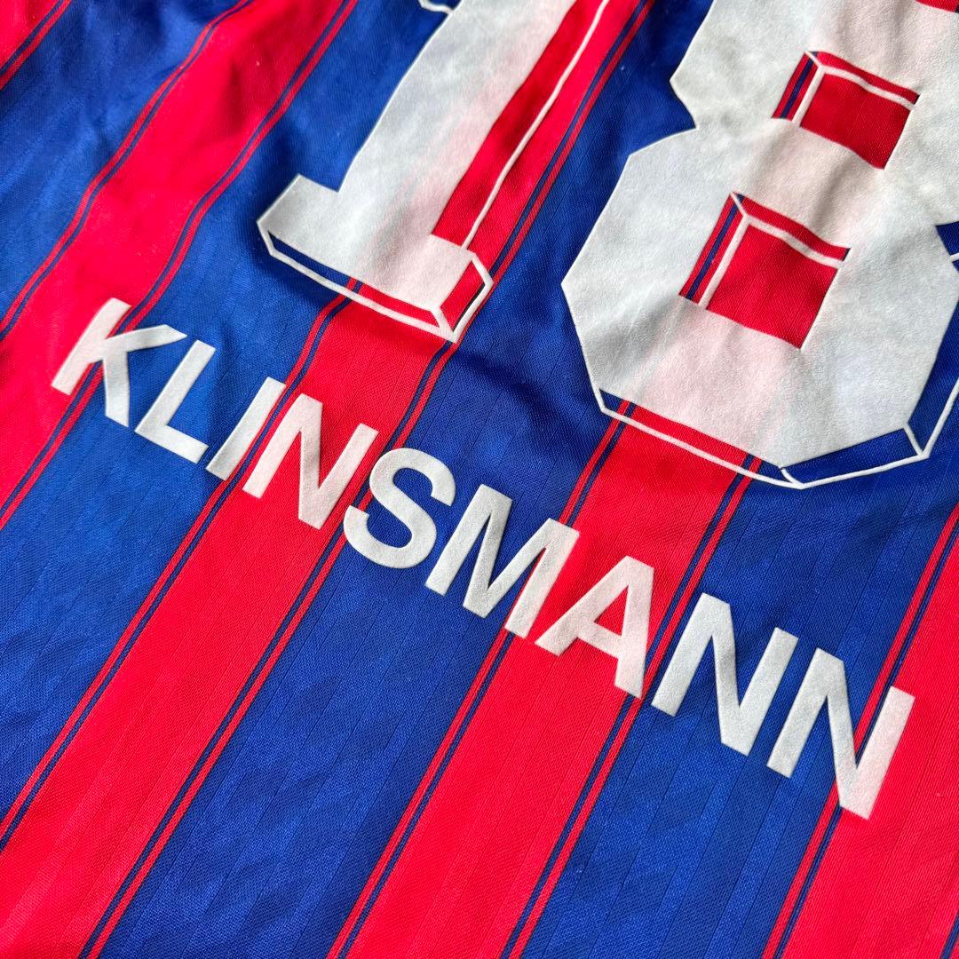 人気襟付き】ユルゲン・クリンスマン ＃18 バイエルン・ミュンヘン