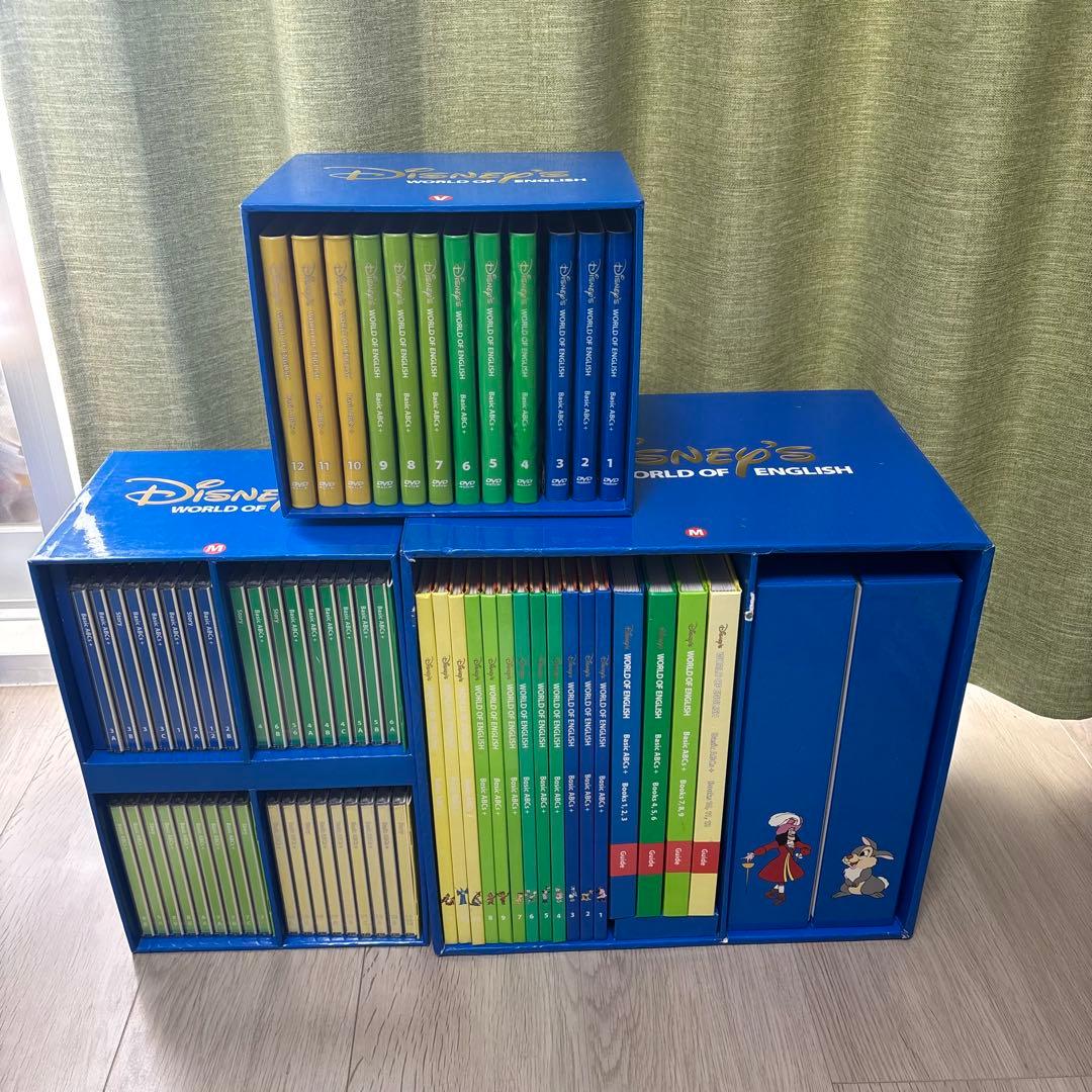 DWE ディズニー英語システム Basic ABCs+ DVD - メルカリ