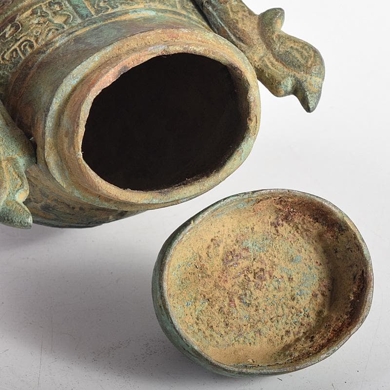 中国 古銅青銅 饕餮文 香炉 M R8784 - メルカリ