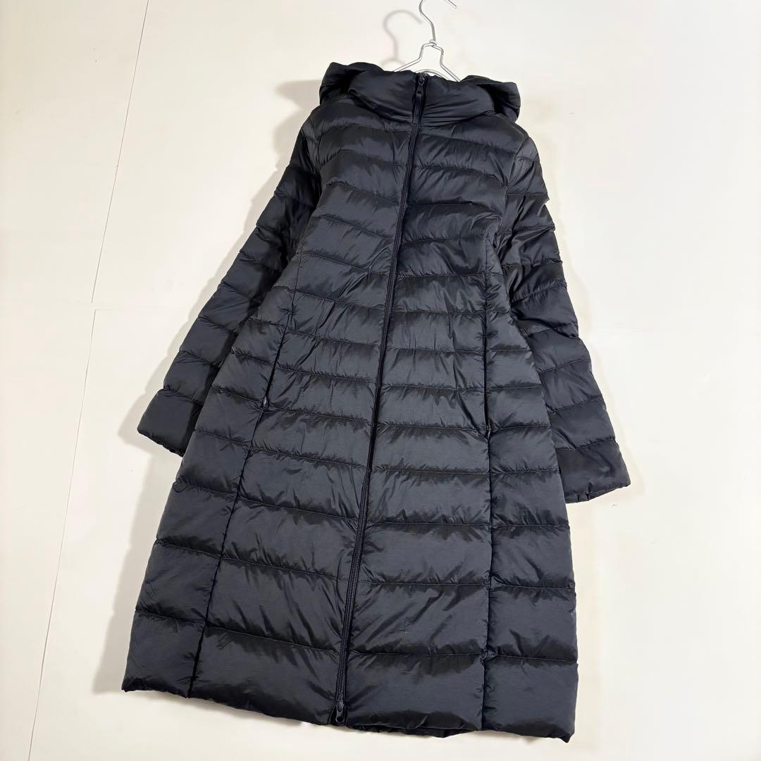 UNIQLO ユニクロ　濃紺・ネイビー系　ウルトラライト　ダウンコート　M UNIQLO ユニクロ ウルトラライトダウンロングコート M ネイビー 商品
