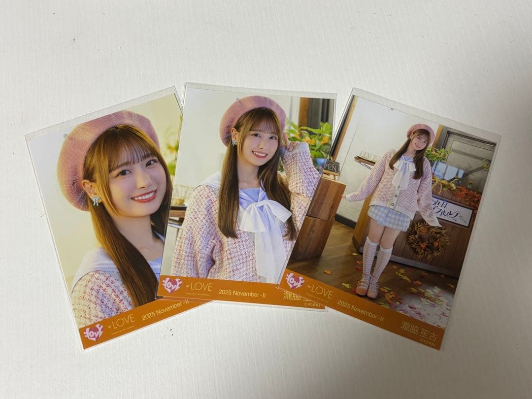 LOVE イコラブ 瀧脇笙古 生写真 木漏れ日メゾフォルテ コンプ - メルカリ