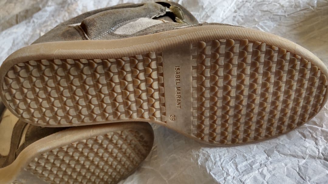 イザベルマラン スニーカー 39 ベケット ヴィンテージ グレー - メルカリ