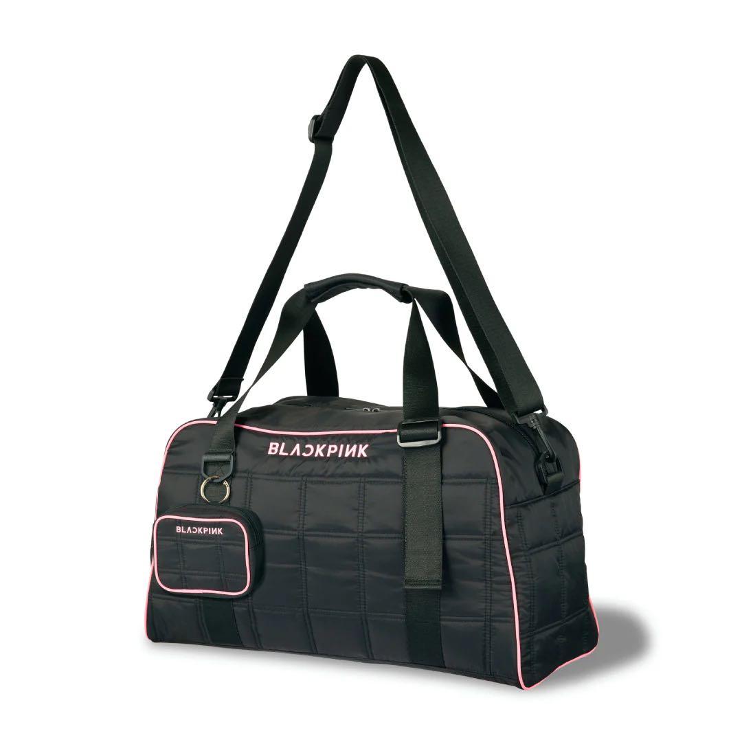 ボストンバッグ&ポーチ -BLACKPINK LOGO-（BLACK）