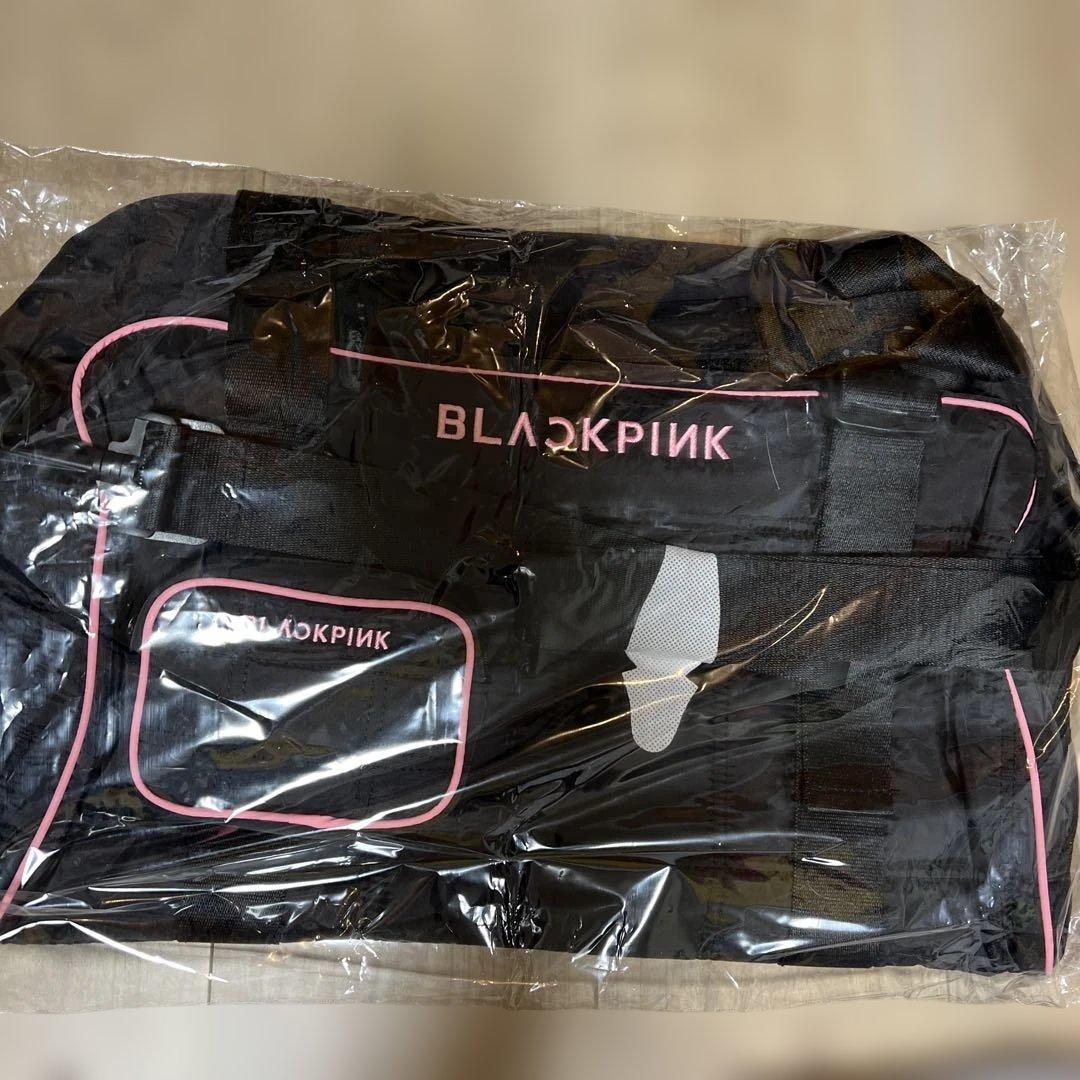 ボストンバッグ&ポーチ -BLACKPINK LOGO-（BLACK）