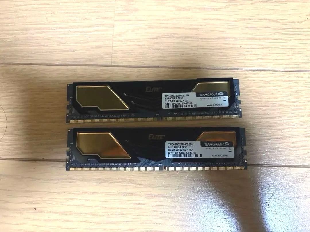 TEAM DDR4 3200Mhz 16GBメモリ ELITE DDR4 LAPTOP MEMORY 16GB(1x16GB) 3200MHz CL22 | TEAMGROUP