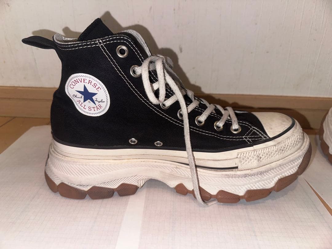 CONVERSE コンバース ハイカット 厚底 スニーカー 26.5cm