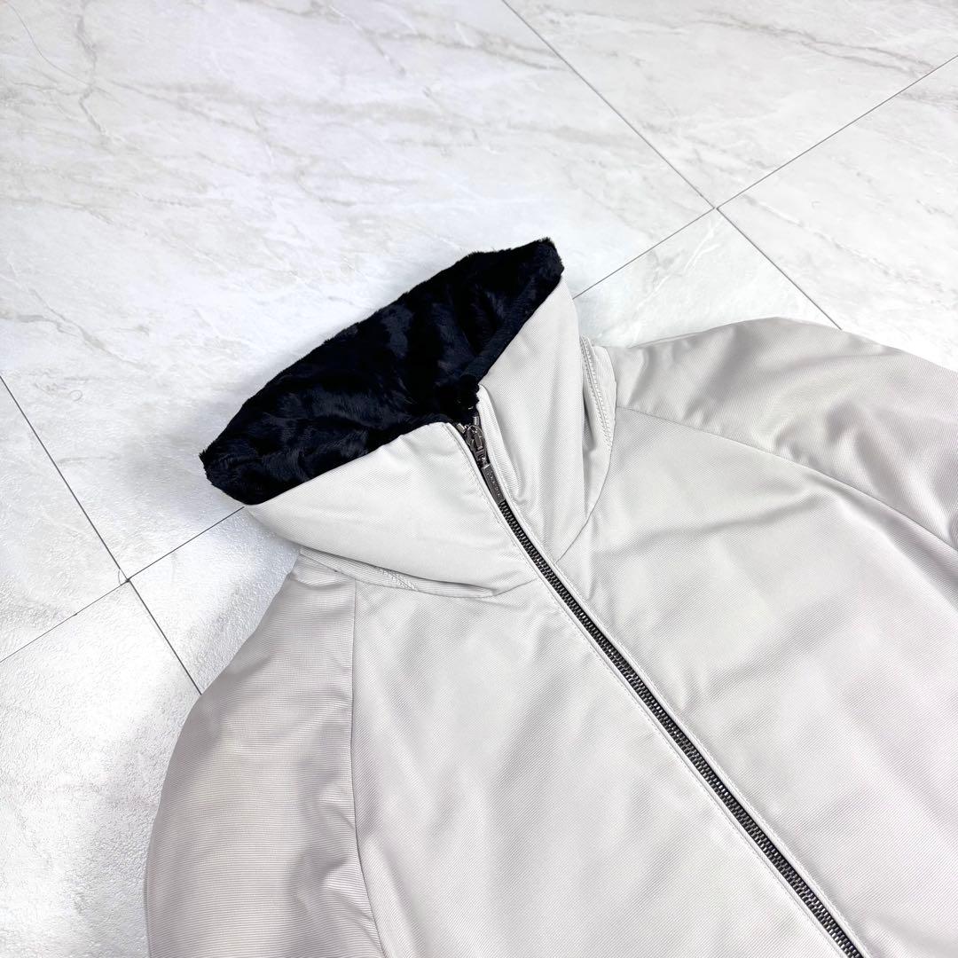 カリメロ様 MOORER ムーレー 3way 袖着脱可 ファーダウンコート 42