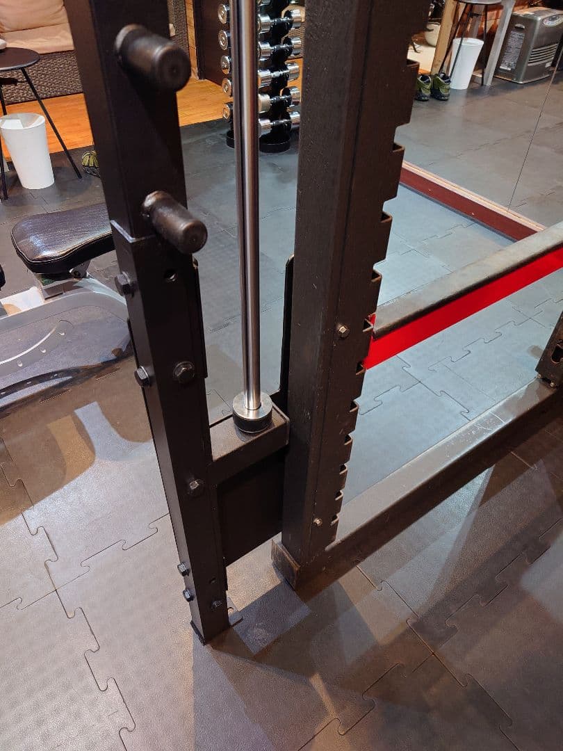 石川県かほく市より BULL パワーラック 専用の後付けスミスマシン