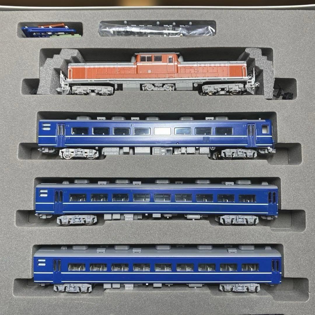 那*岡様 ジャンク　制作途中　TOMIX DD51＋14系客車　JR東海風