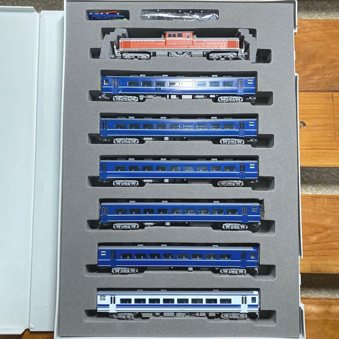 那*岡様 ジャンク　制作途中　TOMIX DD51＋14系客車　JR東海風