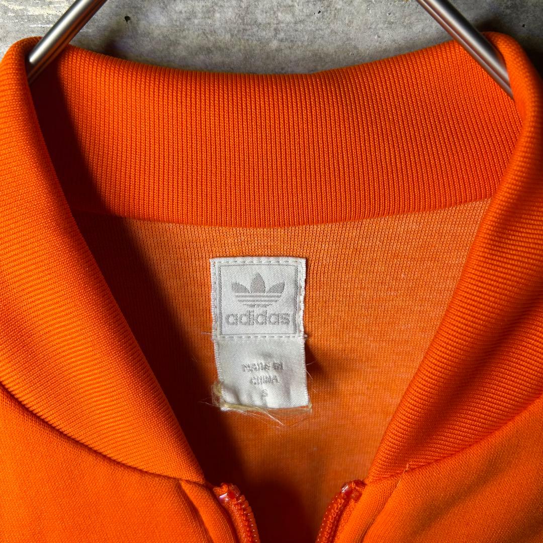 adidasアディダスオレンジネザーランドオランダ代表トラックジャケット