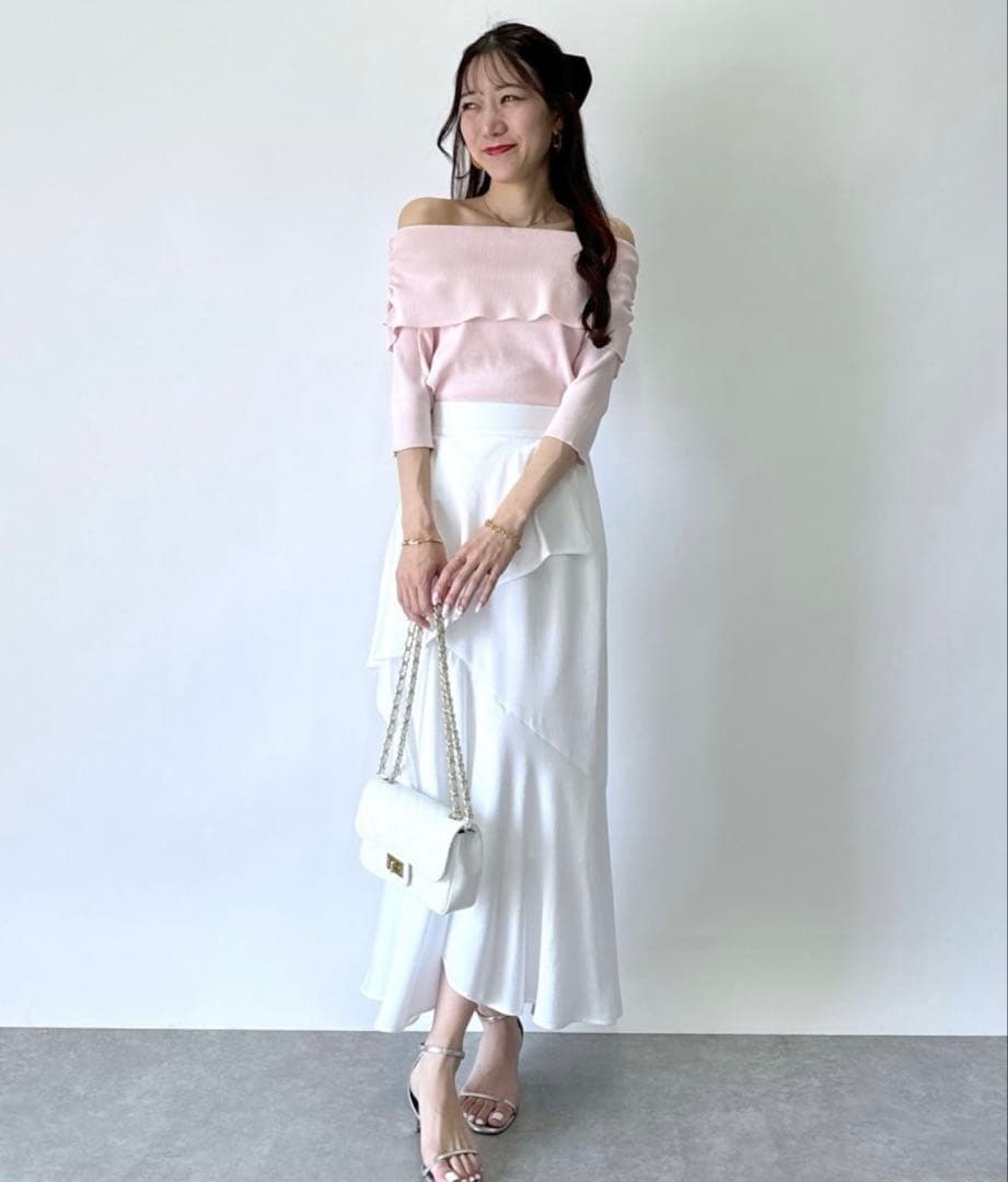 完売商品】ラブティックボンボン【美シルエット】アシメラッフル