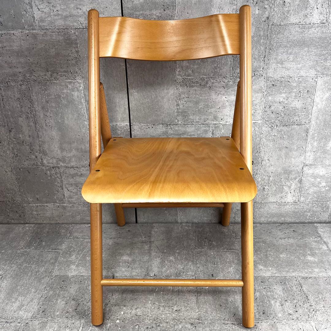 廃盤 無印良品 折りたたみイス 天然木 ブナ材 チェア 良品計画 - メルカリ