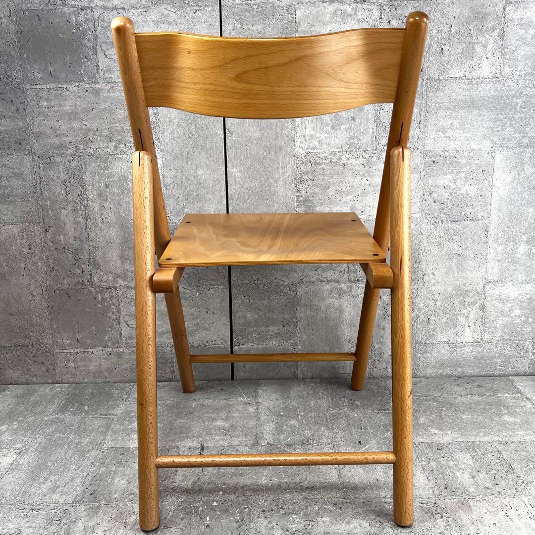 廃盤 無印良品 折りたたみイス 天然木 ブナ材 チェア 良品計画 - メルカリ