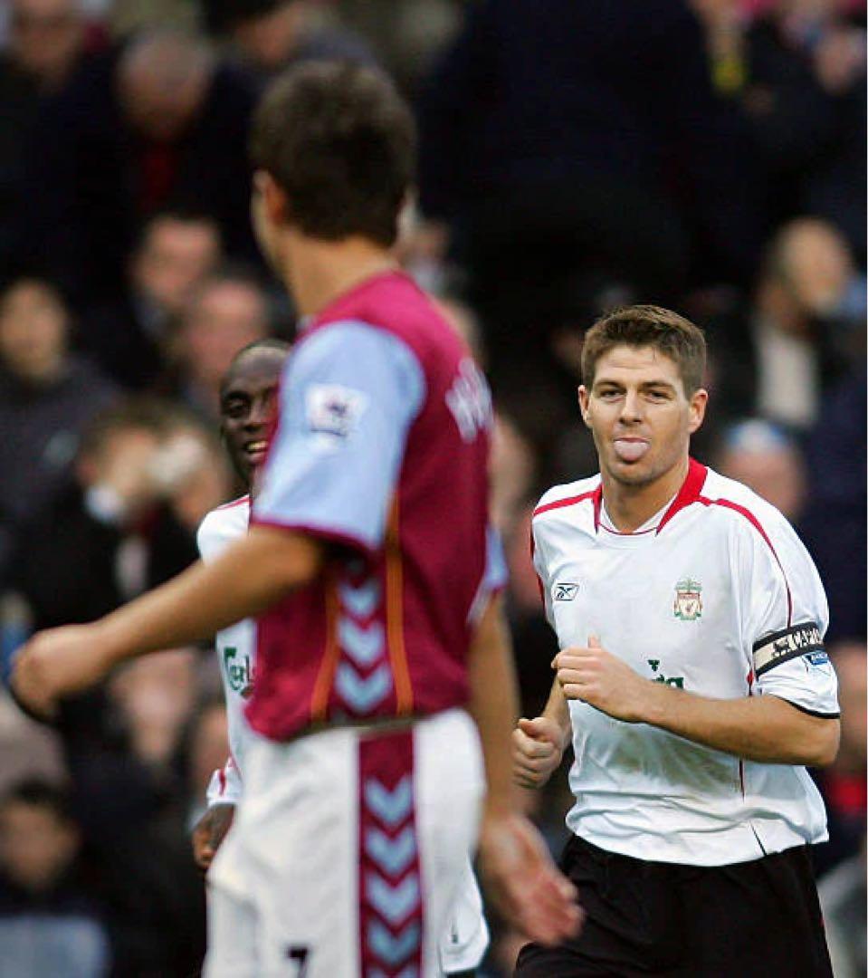 リバプール ジェラード8番 2005-06 AWAYユニフォーム【Reebok】 - メルカリ