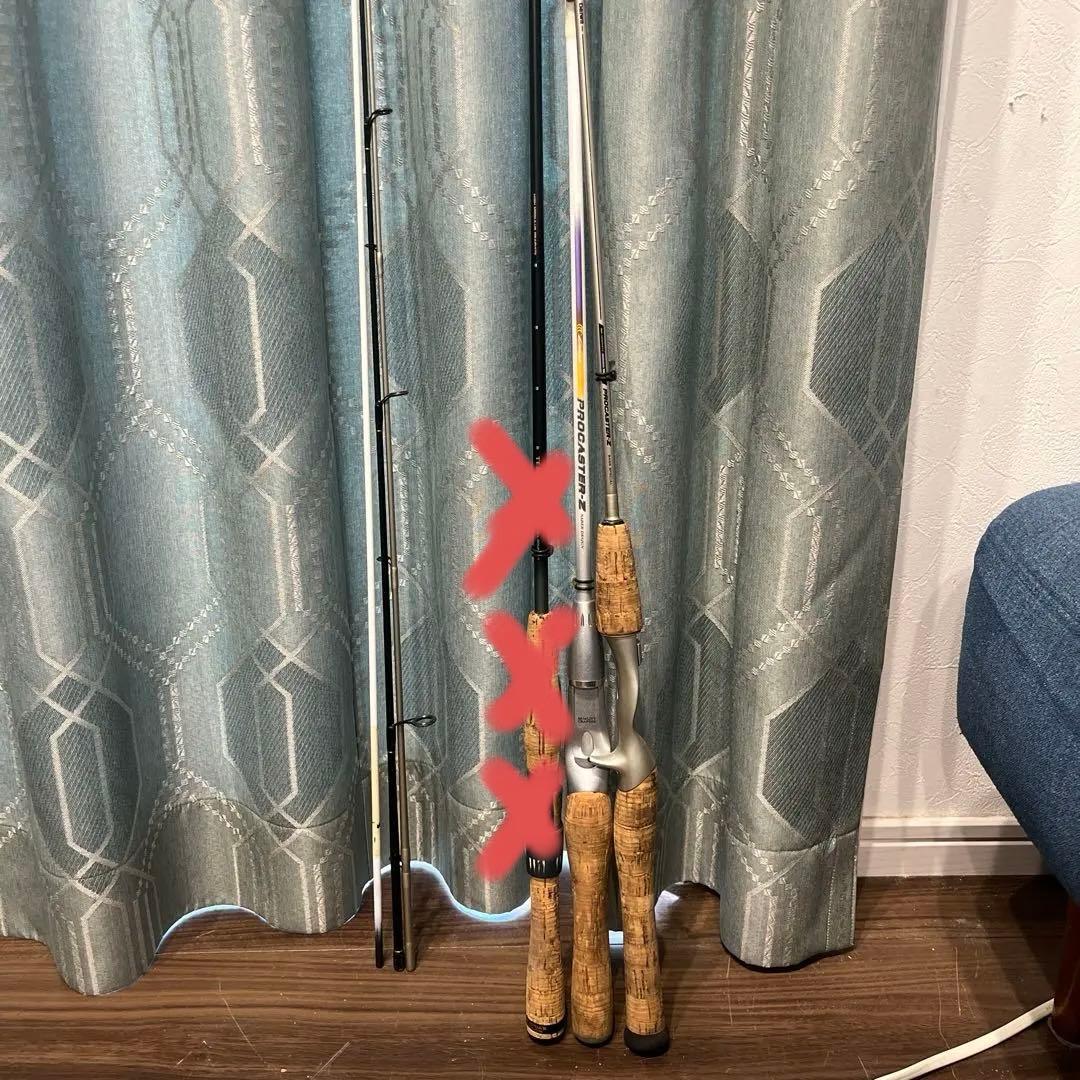 ダイワバスロッド3点セット（バラ売りOK） DAIWA（ダイワ） バス X 8点セット ベイトモデル / ロッド+リール+