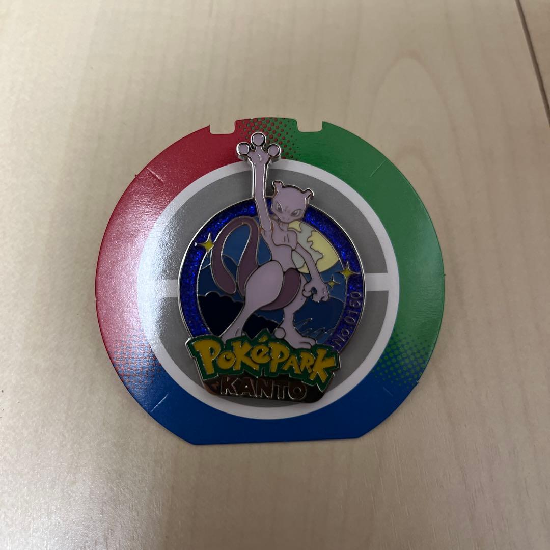 ポケパークカントー限定】ポケモン ピンバッジ ミュウツー - メルカリ