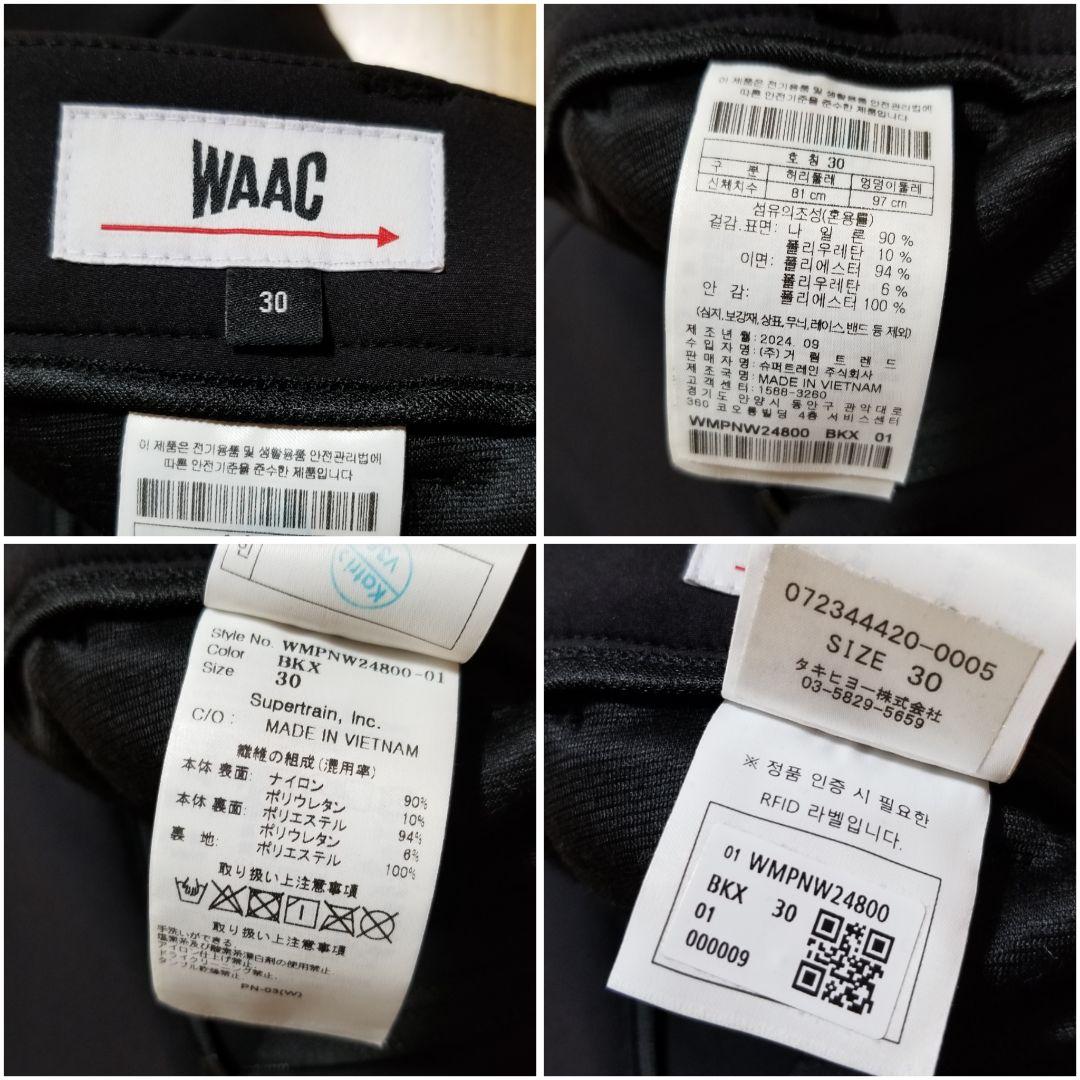 美品WAACワックゴルフメンズパンツ 裏起毛 30 - メルカリ