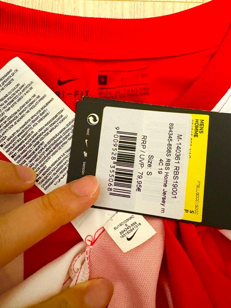 新品タグ付き】ザルツブルク2019/20 ハーランド ホームユニフォーム