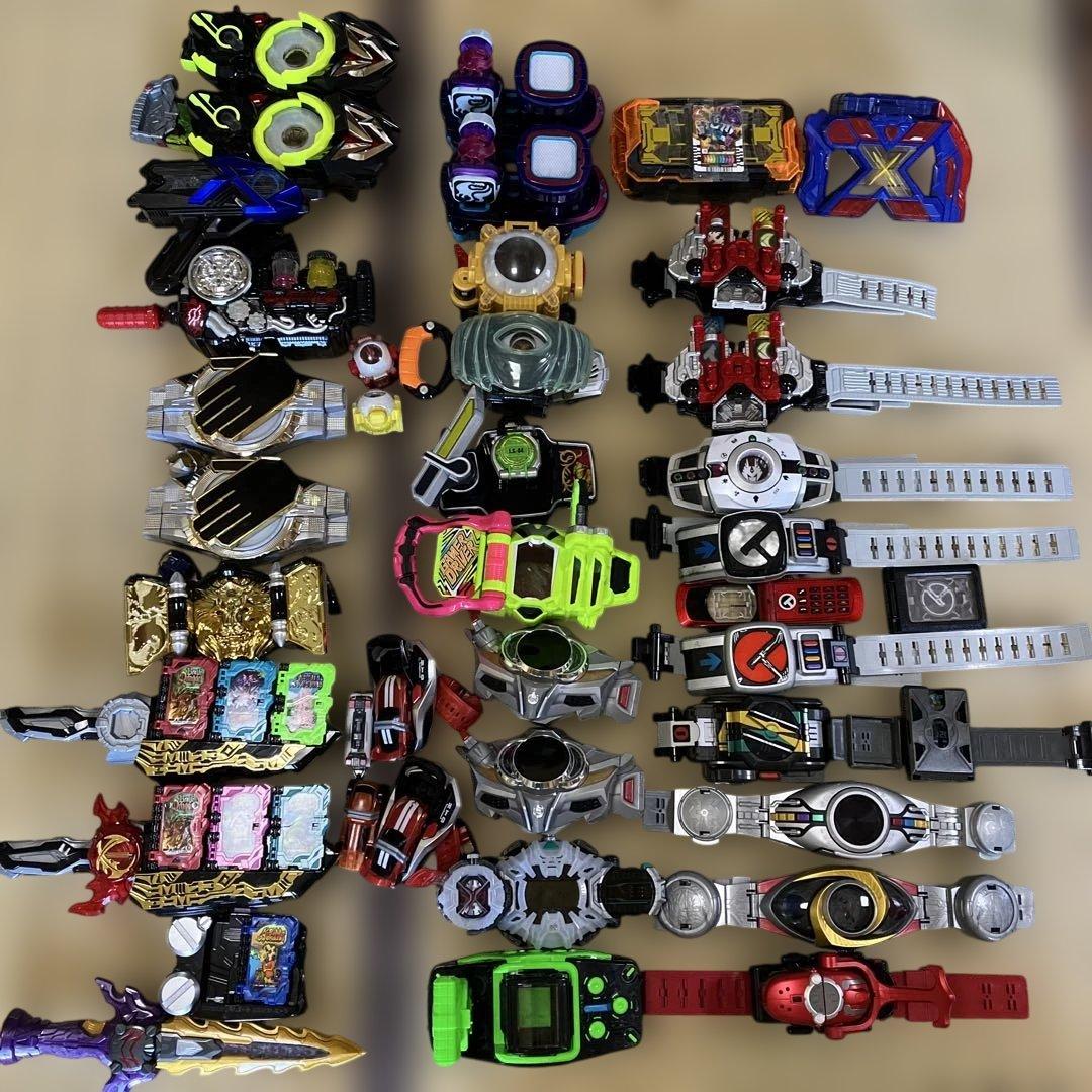 最終値下げ 仮面ライダー 変身ベルト 合計30個 セット まとめ売り DX版