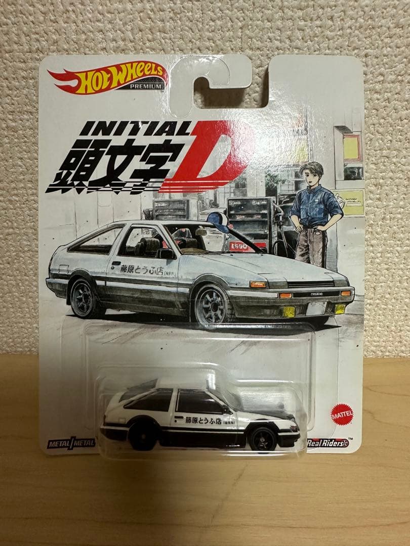 頭文字D ホットウィール トヨタ AE86 スプリンタートレノ　オマケ付