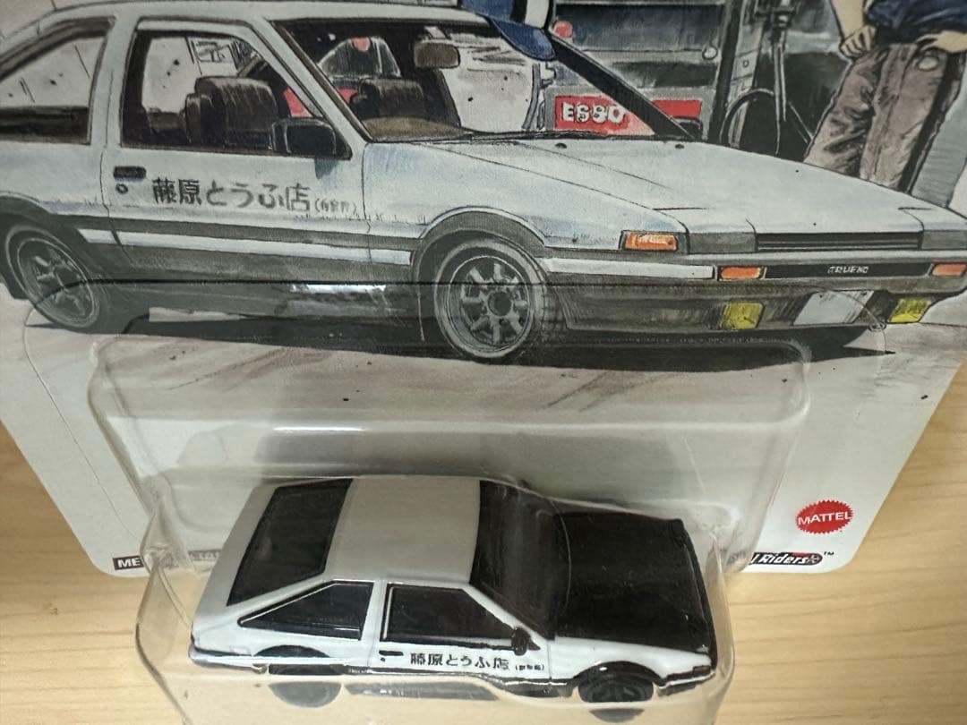 頭文字D ホットウィール トヨタ AE86 スプリンタートレノ　オマケ付