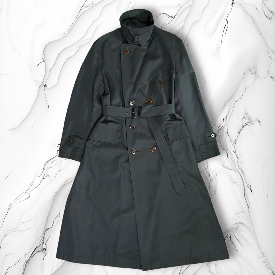 《希少》00s ジャンポールゴルチエクラシック スーパーロングコート グリーン