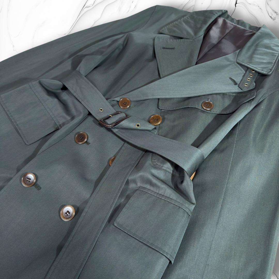 《希少》00s ジャンポールゴルチエクラシック スーパーロングコート グリーン