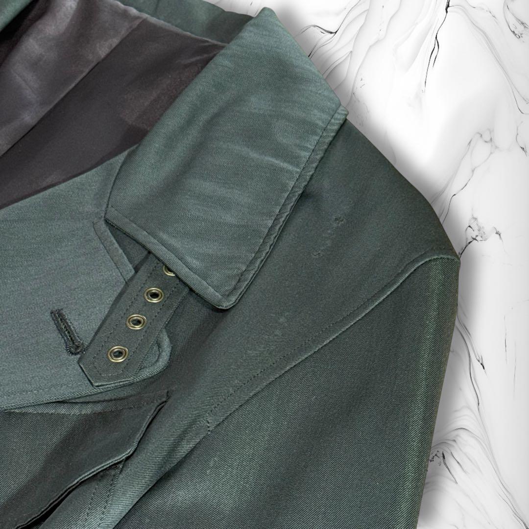 《希少》00s ジャンポールゴルチエクラシック スーパーロングコート グリーン