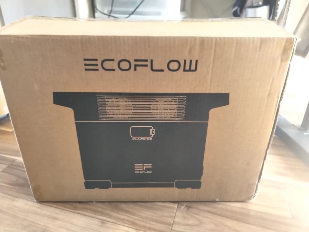 ECOFLOW Delta 2 ポータブル電源 UPS 保証書付き EcoFlow DELTA 2 ポータブル電源 1024Wh リン酸鉄リチウムイオン 80分