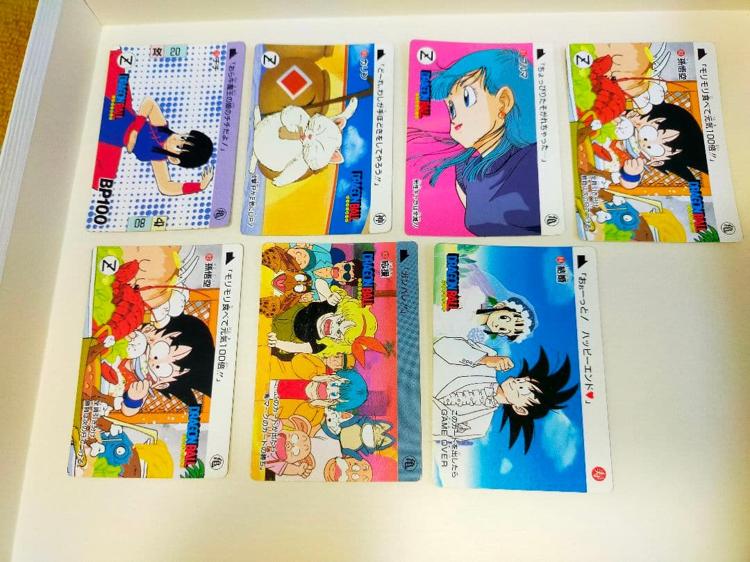 初版 1989年製 ドラゴンボール カードダス 本弾 2弾 全40種類 コンプ